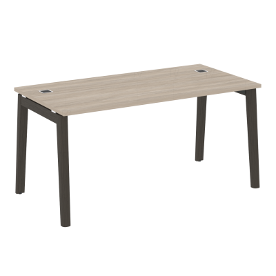 Onix Wood Direct Стол руководителя OW.SRR-4.8 Дуб Аттик/Дуб Темный/Металл Антрацит 1580*800*750