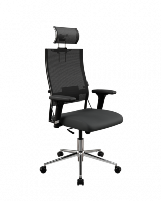 Кресло Ergolife Sit Air 24/7 B2-281D - Italy+UMF(X1) /Km00/Wh00/D02P/H21mM-2D(M10.B23.G18.W02) (МЕТТА/METTA)