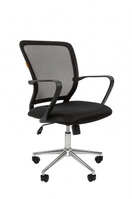 Офисное кресло Chairman    698   Россия     TW-01  черный хром new