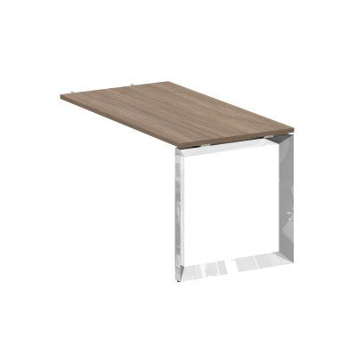 Onix Direct Lux Брифинг-приставка О-обр. м/к M-O.MO-BR-13 Дуб Аризона/Нержавеющая Сталь/Хром 1380*72