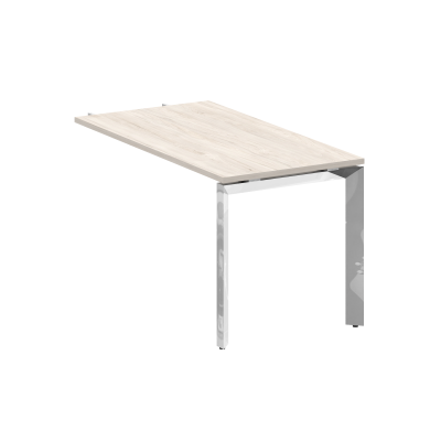 Onix Direct Lux Брифинг-приставка П-обр. м/к M-O.MP-BR-13 Денвер Светлый/Нержавеющая Сталь/Хром 1380