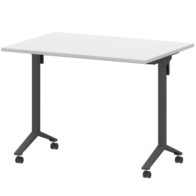 Стол мобильный складной Моби МБ22-100.70 Белый/Антрацит (1000x700x750)