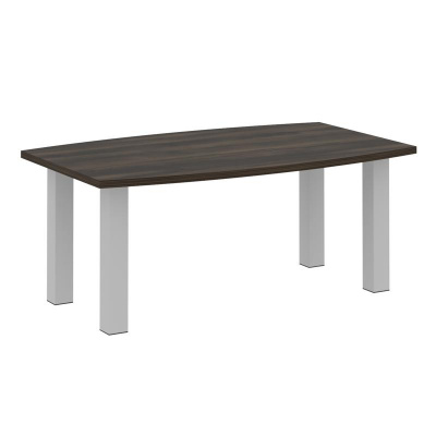 Yalta Стол переговорный LT.SP-3 Дуб Мали/Металл Серый 1800*1100*750