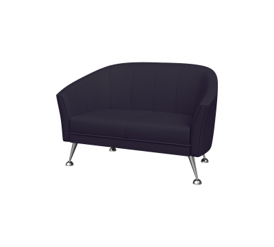 Диван 2-местный, Зара, Z2, ecotex_3007, кожзам