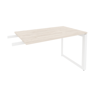 Onix Direct Брифинг-приставка на О-образном м/к O.MO-BR-11 Денвер Светлый/Металл Белый 1180*720*750