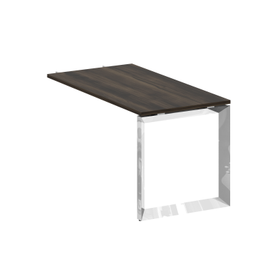 Onix Direct Lux Брифинг-приставка О-обр. м/к M-O.MO-BR-13 Дуб Мали/Нержавеющая Сталь/Хром 1380*720*7