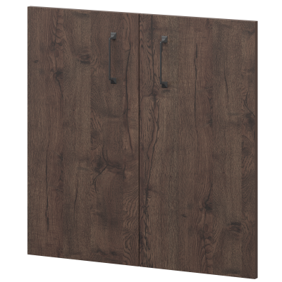 Двери из ЛДСП к широким стеллажам Приоритет К-976.Ф Дуб апрель (712x18x783)