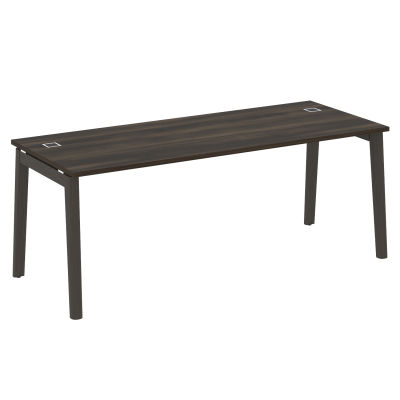 Onix Wood Direct Стол руководителя OW.SRR-6.8 Дуб Мали/Дуб Темный/Металл Антрацит 1980*800*750