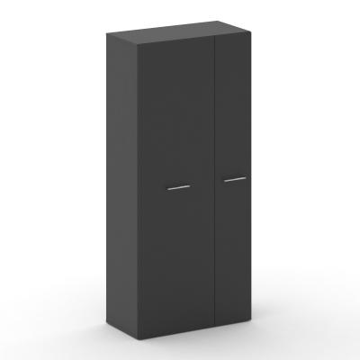 Cross Гардероб широкий CRF.GB-201 (L) Черный/Базальт 896*460*2000