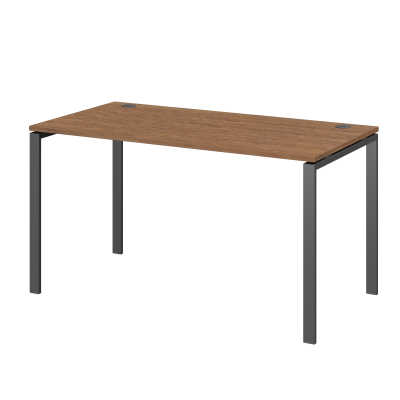 Стол на металлокаркасе Арго-М АМ-004 Орех/Антрацит (1600x730x760)