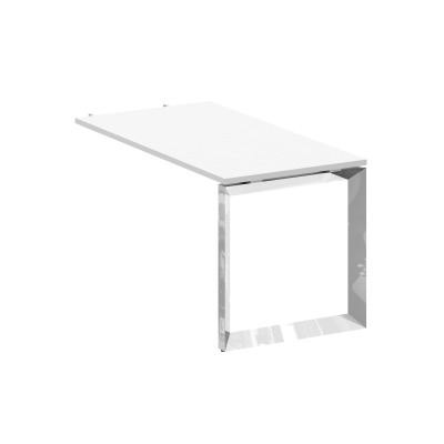 Onix Direct Lux Брифинг-приставка О-обр. м/к M-O.MO-BR-13 Белый Бриллиант/Нержавеющая Сталь/Хром 138