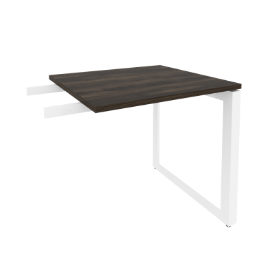 Onix Direct Брифинг-приставка на О-образном м/к O.MO-BR-7 Дуб Мали/Металл Белый 780*720*750