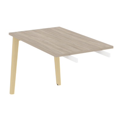 Onix Wood Direct Брифинг-приставка OW.BR-11 Дуб Аттик/Дуб Светлый/Металл Белый 1180*720*750