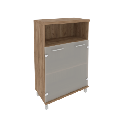 First Шкаф средний широкий KST-2.2 Дуб Табак 801*432*1260