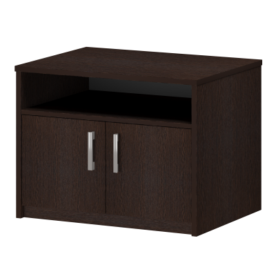 Тумба под оргтехнику Арго АТ-10 Дуб венге (800x600x600)