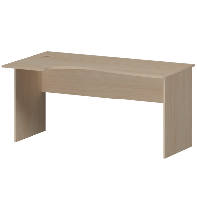 Стол эргономичный левый Арго А-202.ЛВ Бук (1600x900x760)