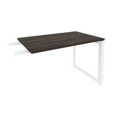 Onix Direct Брифинг-приставка на О-образном м/к O.MO-BR-11 Дуб Мали/Металл Белый 1180*720*750