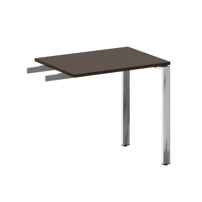 Metal System Direct Брифинг-приставка БП.ПР-2 Венге Цаво/Нержавеющая Сталь 800*600*750