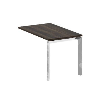 Onix Direct Lux Брифинг-приставка П-обр. м/к M-O.MP-BR-11 Дуб Мали/Нержавеющая Сталь/Хром 1180*720*7