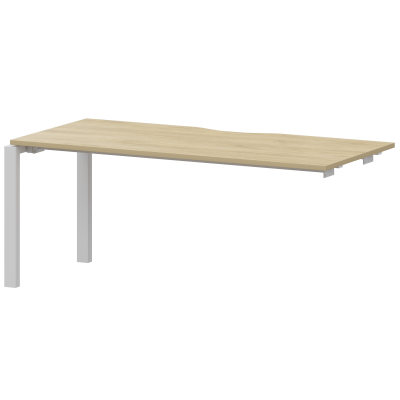 Модуль линейный на металлокаркасе Аргентум-МП НТМП.П-160Э Баттл Рок/Белый (1600x730x750)