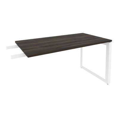 Onix Direct Брифинг-приставка на О-образном м/к O.MO-BR-13 Дуб Мали/Металл Белый 1380*720*750