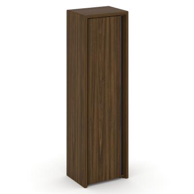 Corner Шкаф высокий узкий COR.SU-1.9 (L) Орех Лоренцо/Графит 600*450*2000
