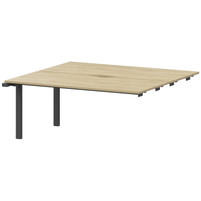 Модуль двойной на металлокаркасе Аргентум-МП НТМП.ПО.Б2-160Э Баттл Рок/Антрацит (1600x1496x750)