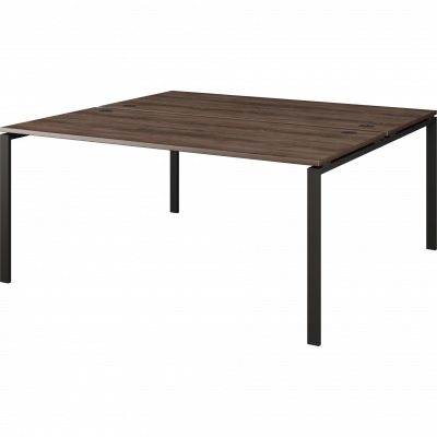 Бенч двойной на 2 рабочих места Арго-М АМБ-005 Лагос/Антрацит (1800x1496x760)