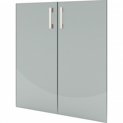 Комплект стеклянных дверей Арго А-302.С.Ф Прозрачный (710x4x760)