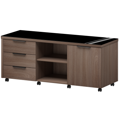 Сервис-тумба Акцент КТ-62.38 Темный шимо (1494x534x632)