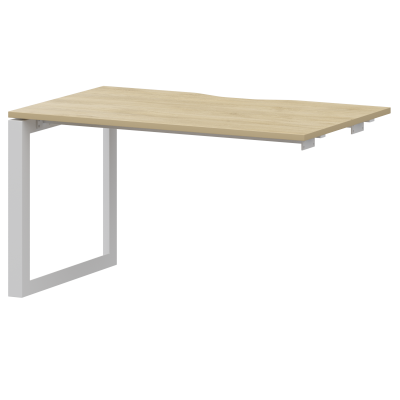 Модуль линейный на металлокаркасе Аргентум-МП НТМП.О-120Э Баттл Рок/Белый (1200x730x750)