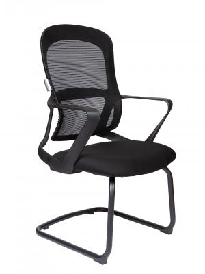 Кресло офисное / Play CF black / черный пластик / черная ткань