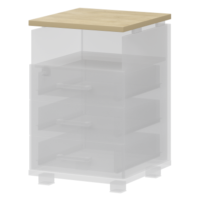 Крышка тумбы Аргентум НТ-320.45 Баттл Рок (438x444x25)