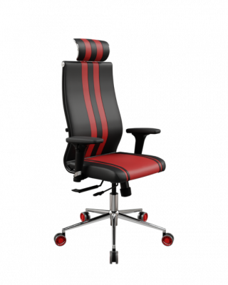 Кресло Ergolife SynchroSit 10 B2-187D - Extra /Kb40/Wh40/D02P/H13mL-G-1DF(M18.B23.G18.W32) (МЕТТА/METTA)