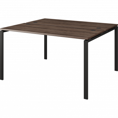 Бенч двойной на 2 рабочих места Арго-М АМБ-002.60 Лагос/Антрацит (1200x1236x760)