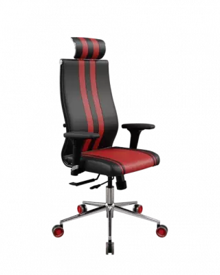 Кресло Ergolife SynchroSit 10 B2-187D - Extra /Kb40/Wh40/D02P/H13mL-G-1DF(M18.B23.G18.W32) (МЕТТА/METTA)