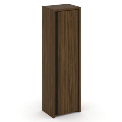 Corner Шкаф высокий узкий COR.SU-1.9 (R) Орех Лоренцо/Графит 600*450*2000