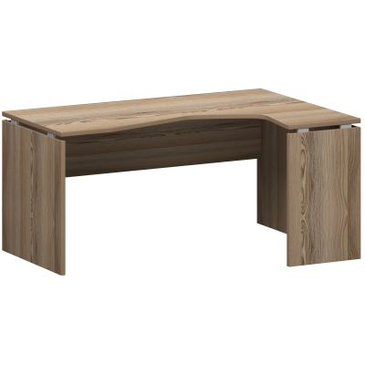 Стол эргономичный правый Аргентум НТ-060.ПР Дуб сафари (1600x1100x750)