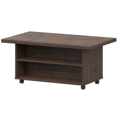 Стол журнальный Приоритет К-963 Дуб апрель (1000x600x506)