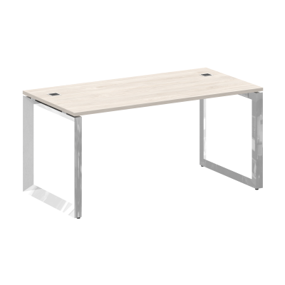 Onix Direct Lux Стол руководителя О-обр. м/к M-O.MO-SRR-4.8 Денвер Светлый/Нержавеющая Сталь/Хром 15