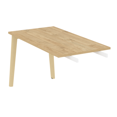 Onix Wood Direct Брифинг-приставка OW.BR-13 Тиквуд Светлый/Дуб Светлый/Металл Белый 1380*720*750