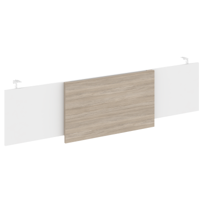 Onix Direct Lux Царга стола руководителя O.M-CSR-6 Белый Бриллиант/Дуб Аттик/Хром 1740*450*54