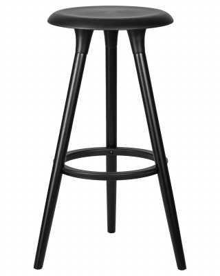 Табурет барный DOBRIN ROYCE BLACK, чёрный (B-03)