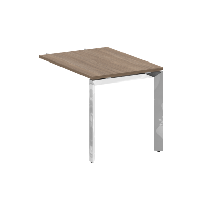 Onix Direct Lux Брифинг-приставка П-обр. м/к M-O.MP-BR-9 Дуб Аризона/Нержавеющая Сталь/Хром 980*720*