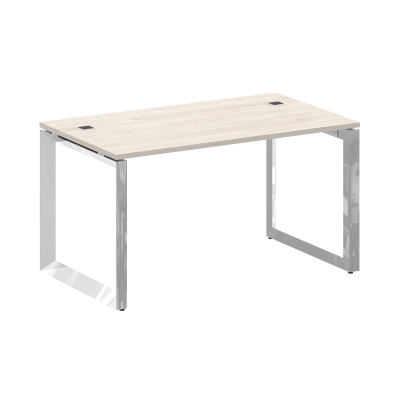 Onix Direct Lux Стол руководителя О-обр. м/к M-O.MO-SRR-3.8 Денвер Светлый/Нержавеющая Сталь/Хром 13