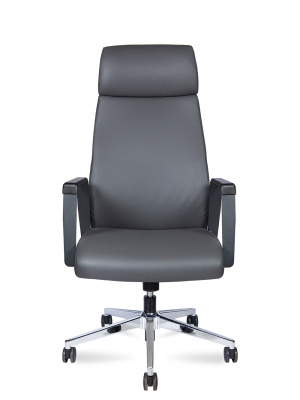 Кресло офисное / Arco grey / серая экокожа, купить в Сыктывкаре