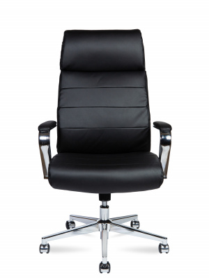 Кресло офисное / Atlant / черная экокожа, купить в Сыктывкаре