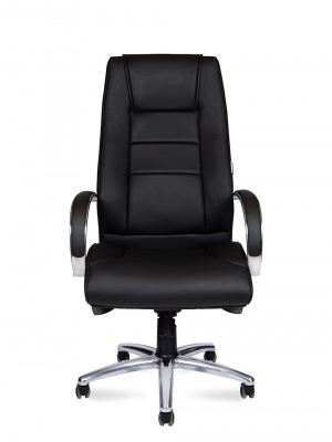 Кресло офисное / Bern  black / черная экокожа, купить в Сыктывкаре