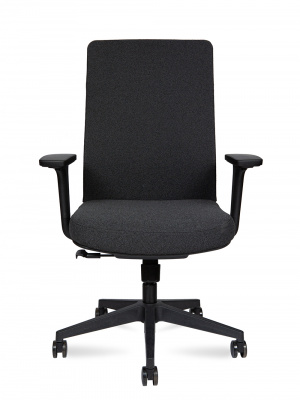 Кресло офисное / Fredo LB / черный каркас/черная сетка/черная сидушка, купить в Сыктывкаре