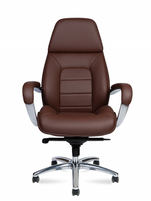 Кресло офисное / Grand brown / коричневая экокожа, купить в Сыктывкаре